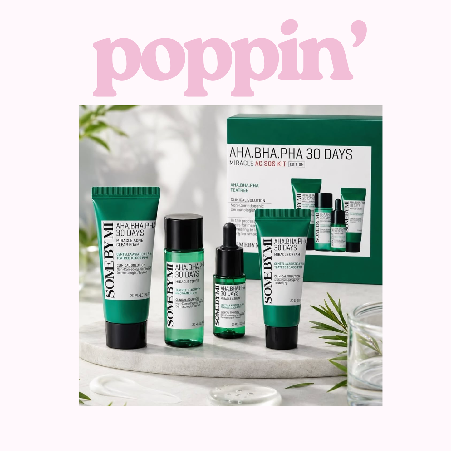 SOME BY MI - AHA, BHA, PHA 30 Days Miracle AC SOS Kit