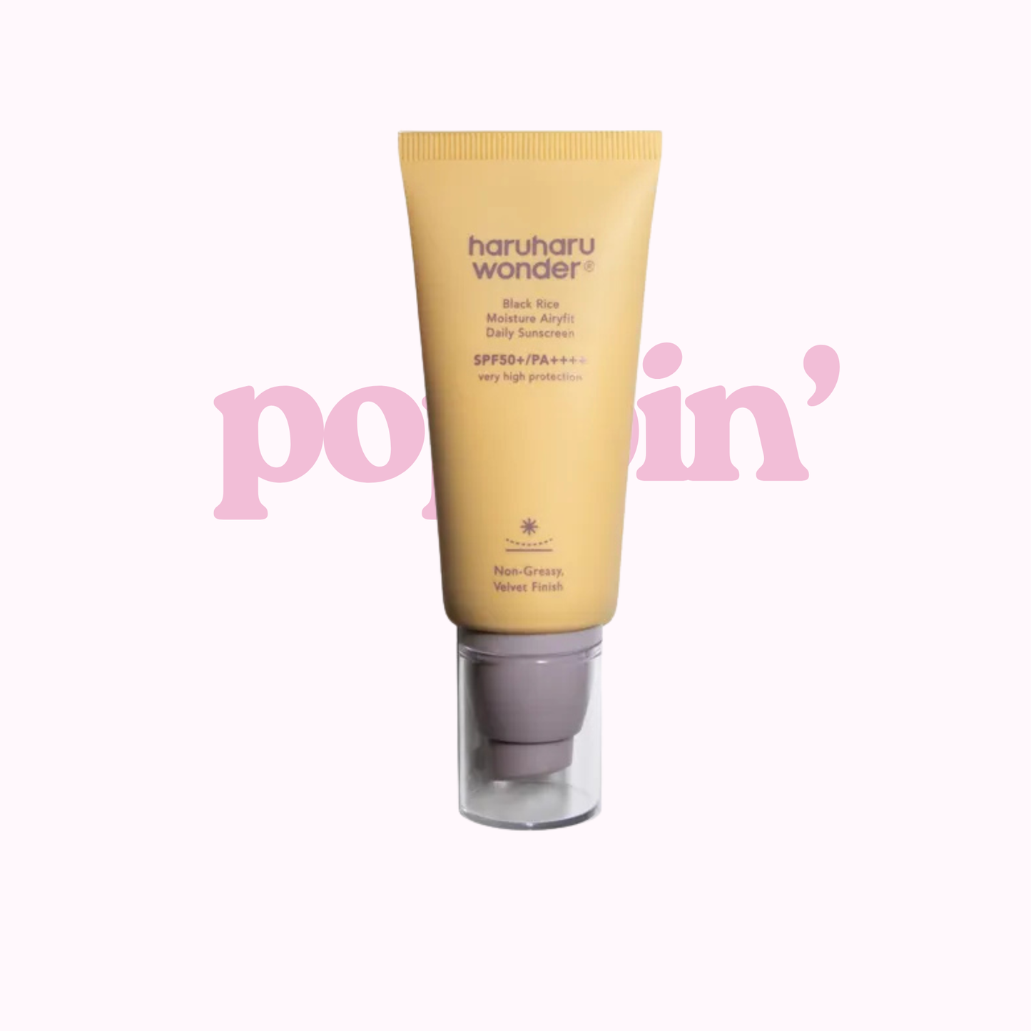 haruharu wonder - Black Rice Moisture Airyfit Sunscreen