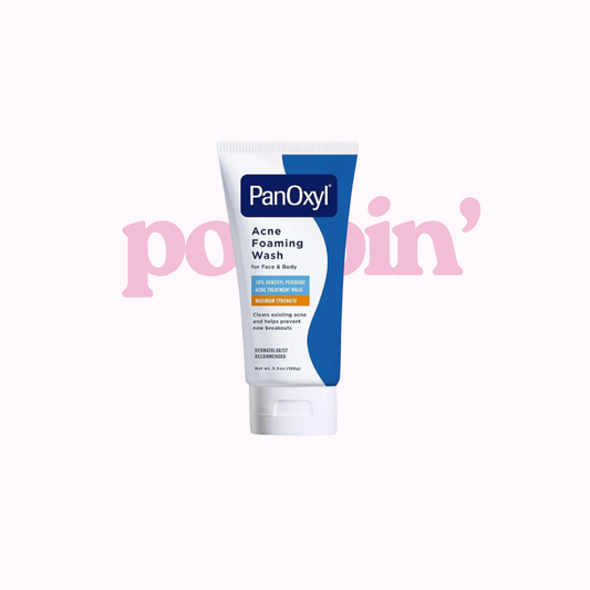 PanOxyl 10% Benzoyl Peroxide Acne Foaming Wash