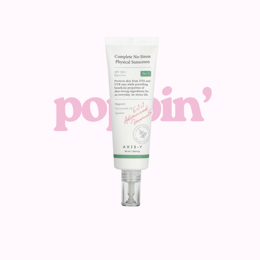 AXIS-Y Complete No-Stress Physical Sunscreen SPF50+ PA++++