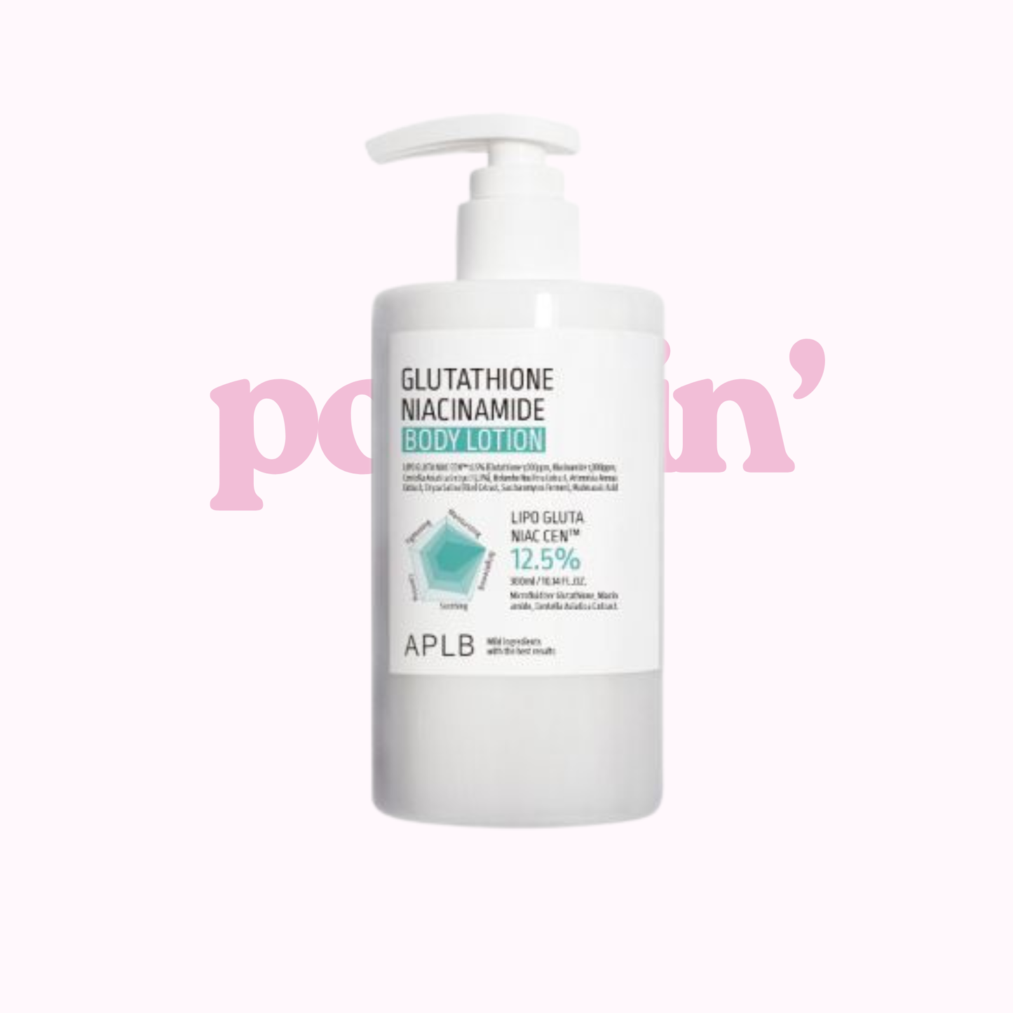 APLB Glutathione Niacinamide Body Lotion